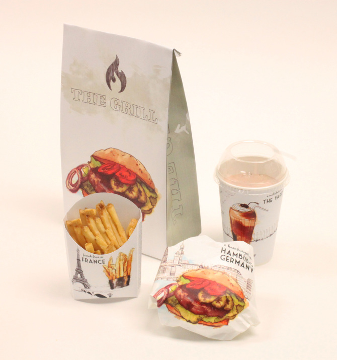 Fast Food Packaging Templates Fast Food Packaging Templates
